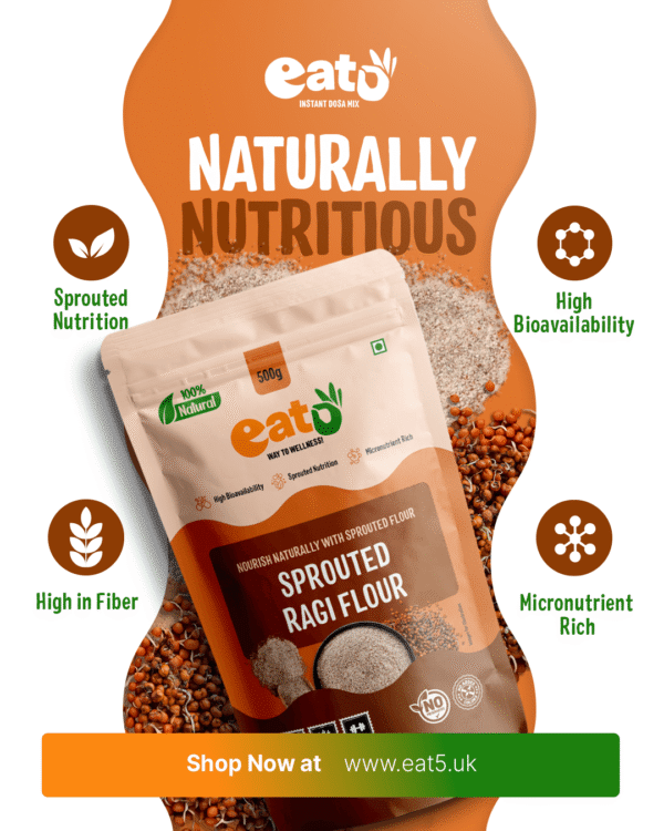 Sprouted Ragi Flour (Coming Soon)